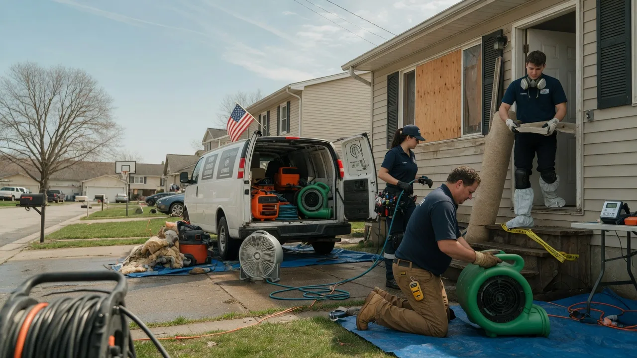 Water Damage Restoration in Easton, MN near me